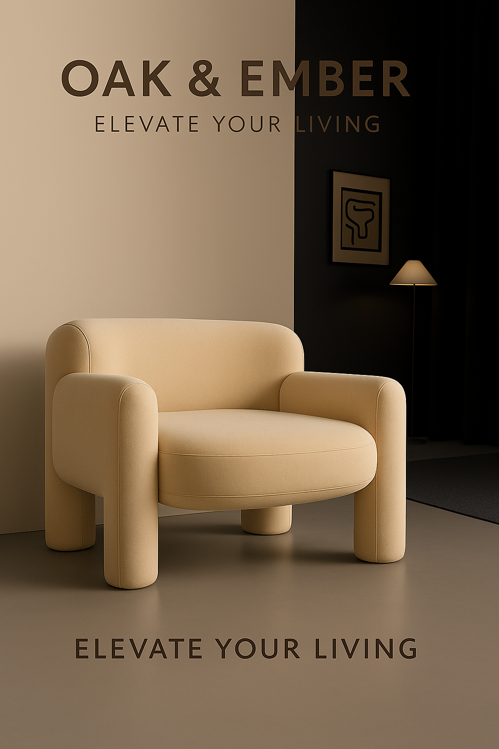 Lounge Single Chair | Modern Accent Chair – Oak & Ember