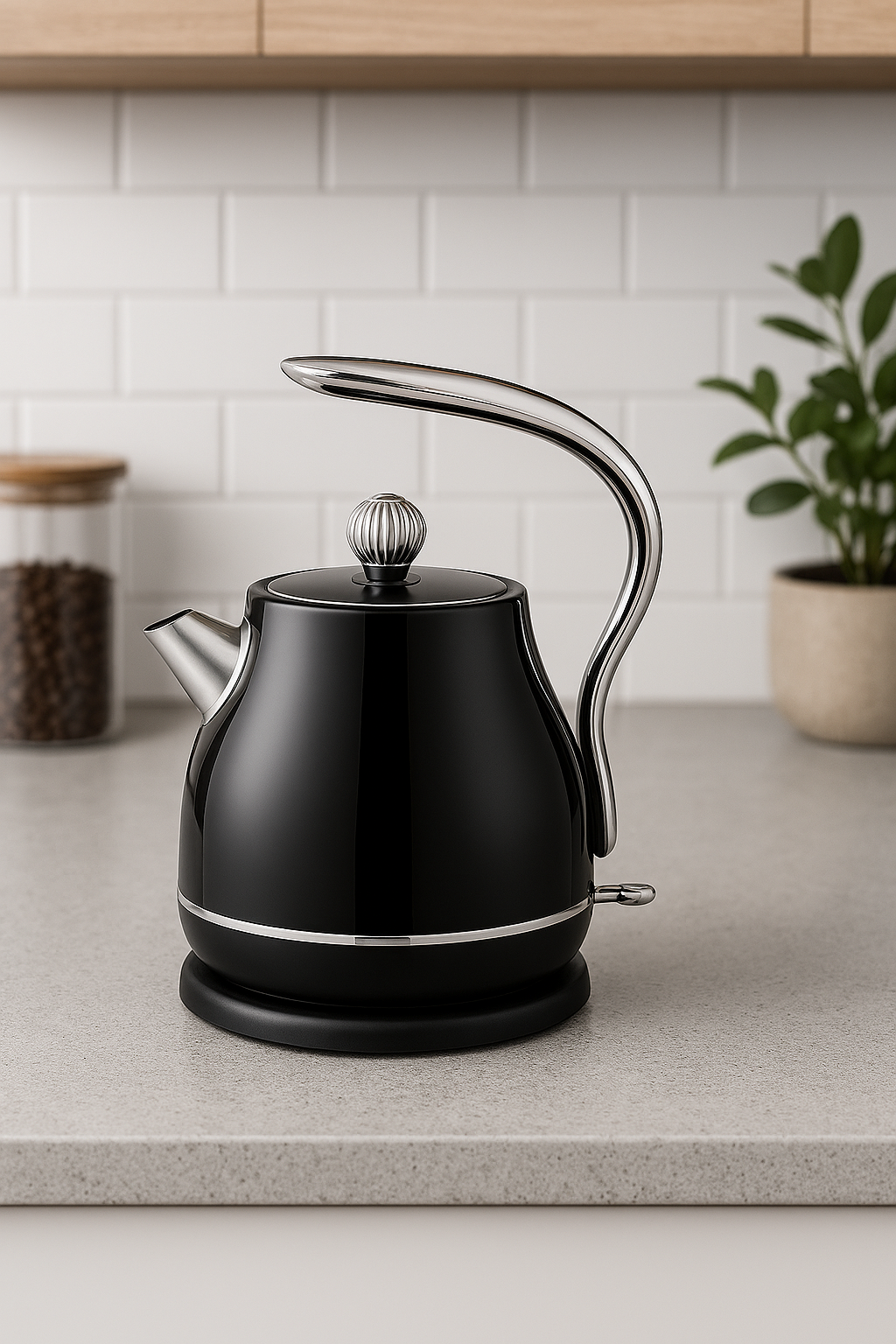 Sculptural Electric Kettle