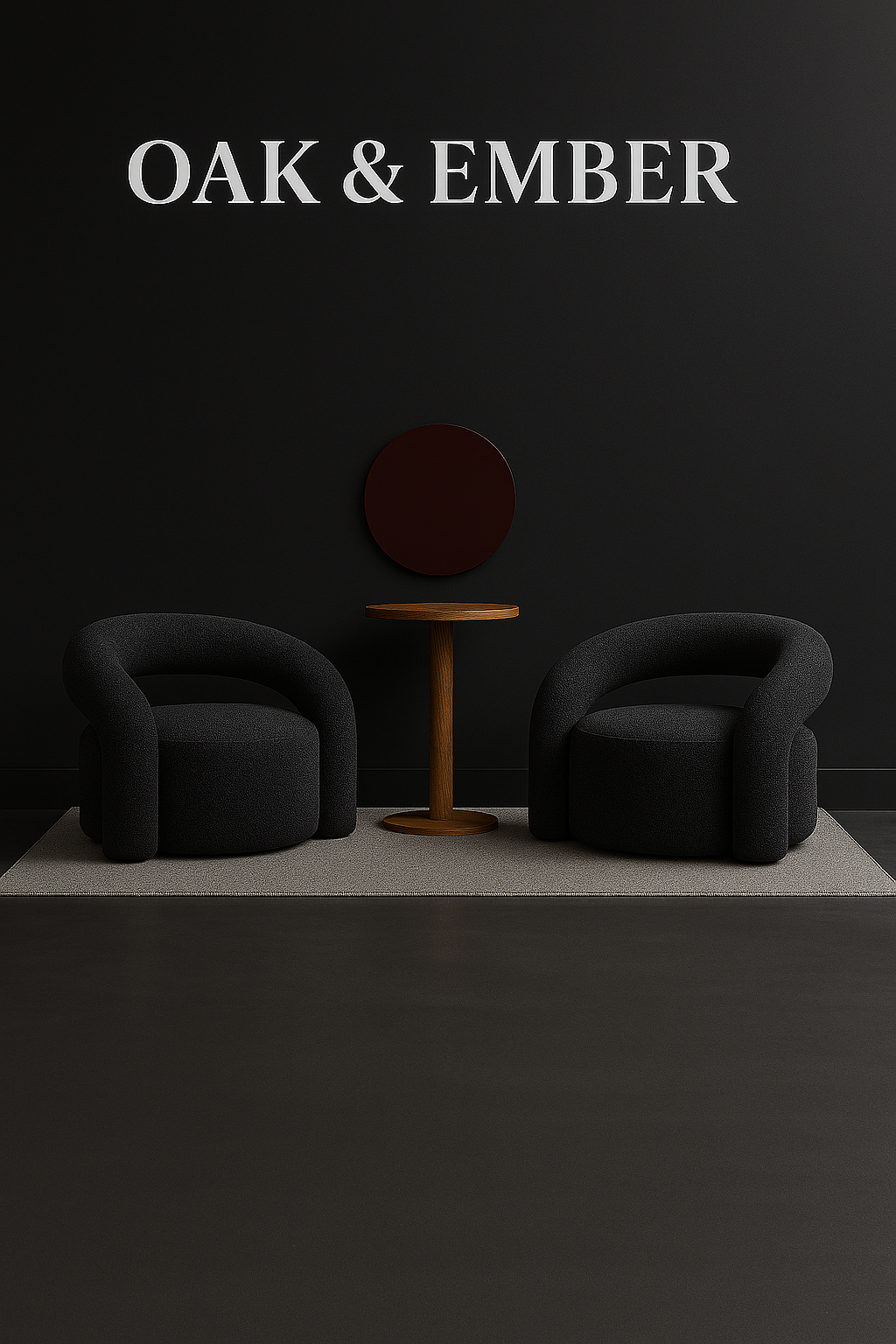 Sculptural Lounge Chair Sofa| Modern Upholstered Accent Chairs – Oak & Ember