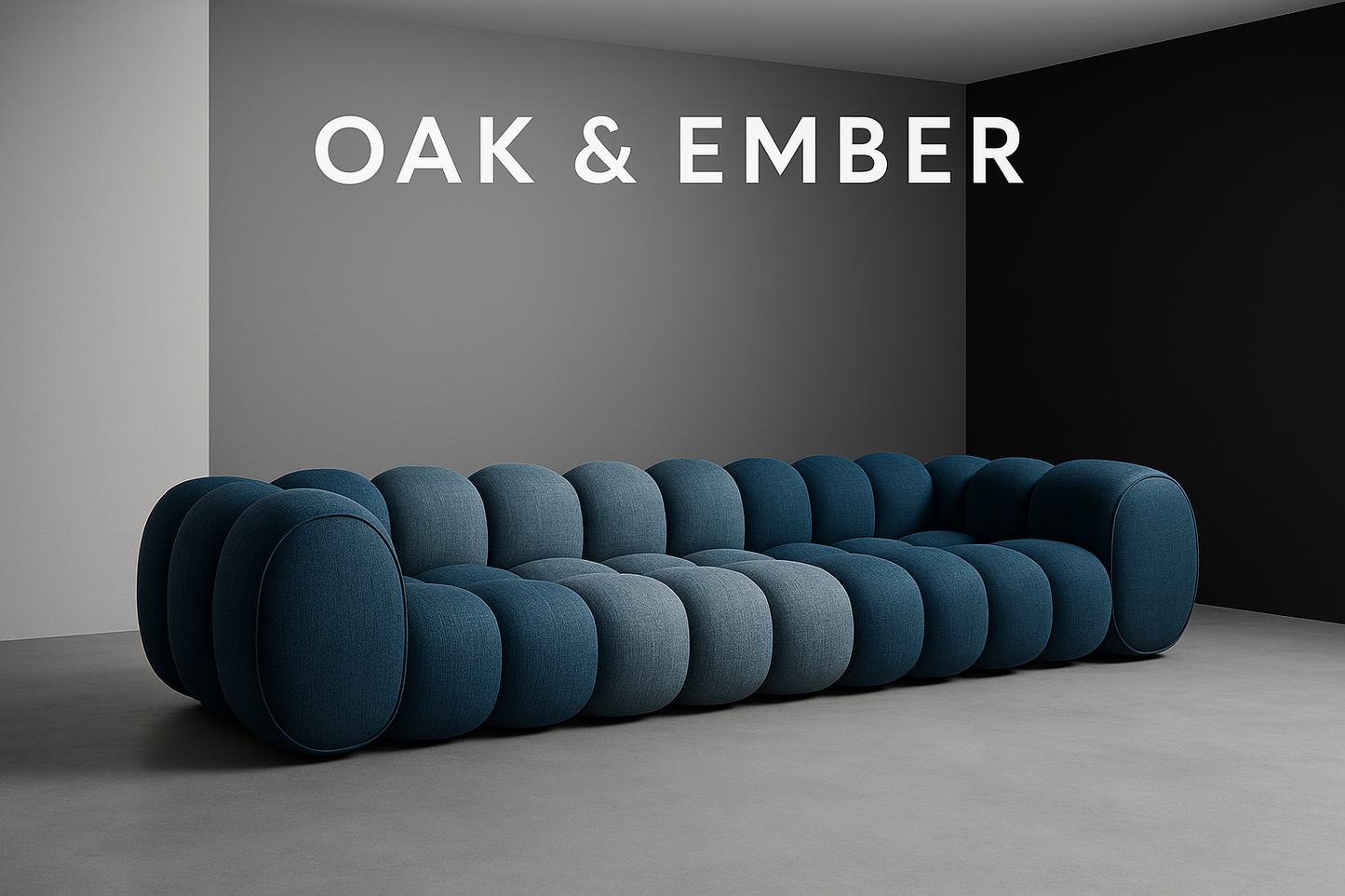 Oak & Ember 3 Seater Modular Cloud Sofa – Luxury Modern Sectional Couch
