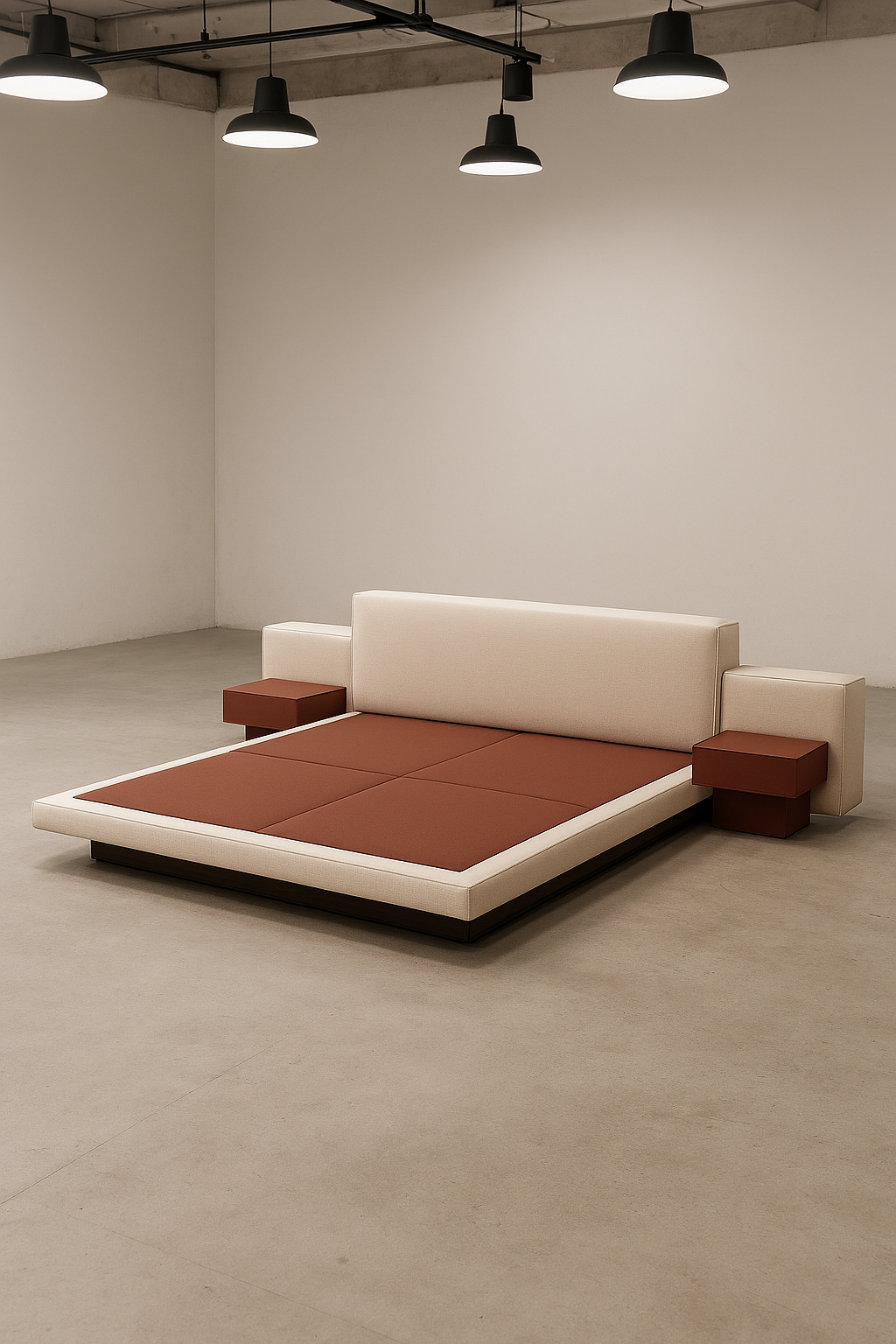 Luxury Upholstered Platform Bed