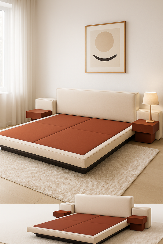 Luxury Upholstered Platform Bed