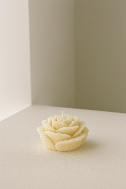 Hand‑Poured Floral Scented Candle