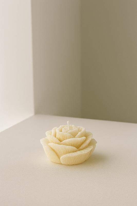 Hand‑Poured Floral Scented Candle